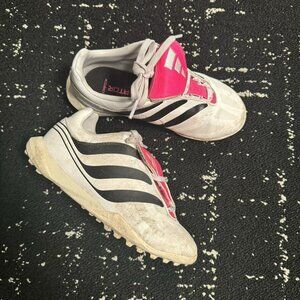 Pink Adidas Soccer Grass Cleats Sneakers